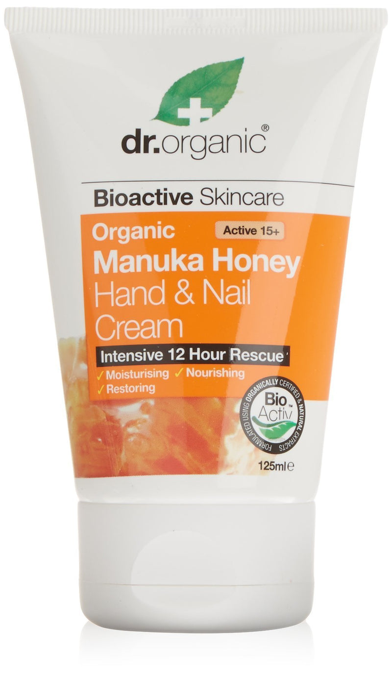 DR ORGANIC Manuka Honey Hand & Nail Cream, 125 ml - NewNest Australia