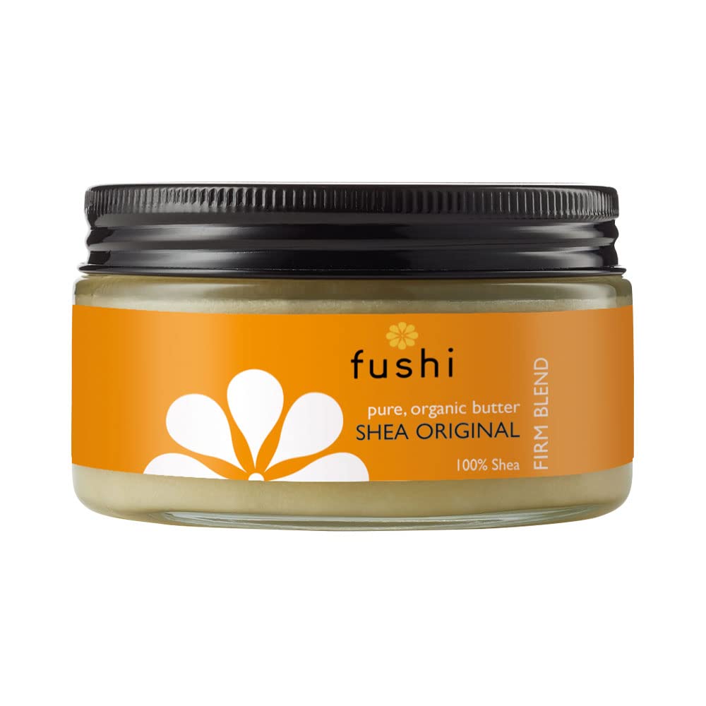 Fushi Organic Shea Butter 200g | Creamy, Handmade & 100% pure | Vitamins A, E & F | Unrefined, Fresh-Pressed For Skin Soothing, Natural Healing & Moisturising | Ethical & Vegan | Made in the UK 200 g (Pack of 1) - NewNest Australia