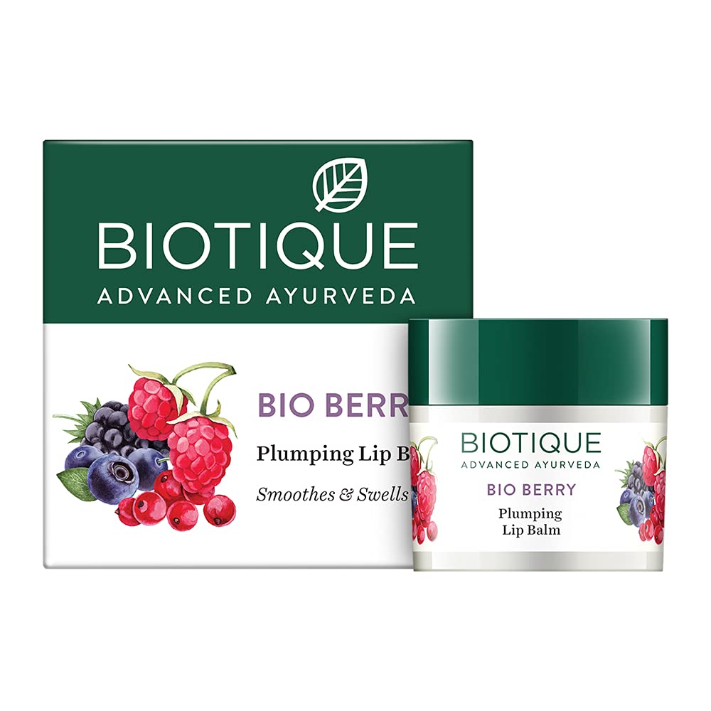 Biotique Berry Plumping Lip Balm Smoothes and Swells Lips - NewNest Australia