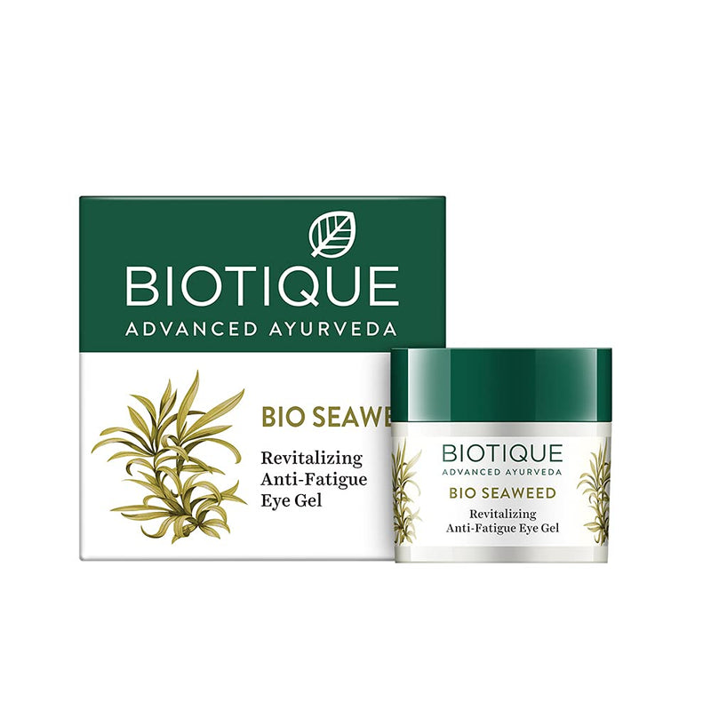 Biotique Seaweed Revitalizing Anti-Fatigue Eye Gel 15gm - NewNest Australia