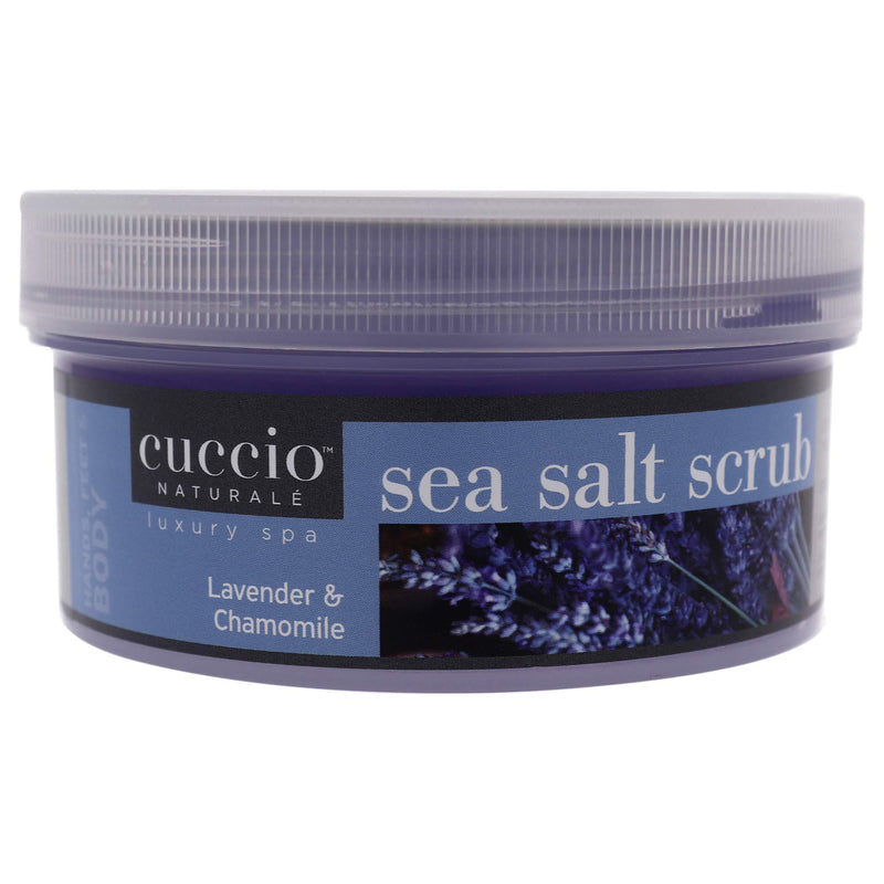 Cuccio Natural Sea Salt with Lemongrass and Lavender, Medium Crystals and Fine 553 g - NewNest Australia