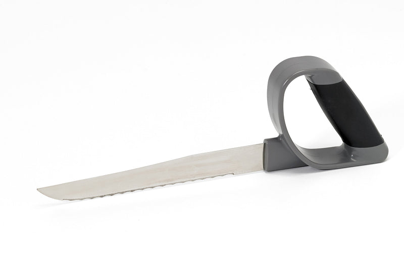 Homecraft Reflex Carving Knife , Comfort Grip , Stainless Steel Scalloped Blade , Slip Resistant Grip , Adaptive Knife for Easy Cutting , Large Handle with Angle (Eligible for VAT relief in the UK) - NewNest Australia