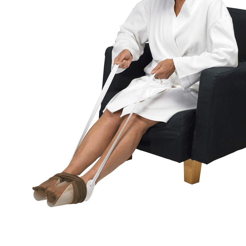 Homecraft Dorking Tights Aid, Retail (Eligible for VAT relief in the UK), Put On Without Bending, Double Gutter Stocking Aid, Assistive Dressing Helper, Elderly, Disabled, Handicap, Surgery Recovery - NewNest Australia