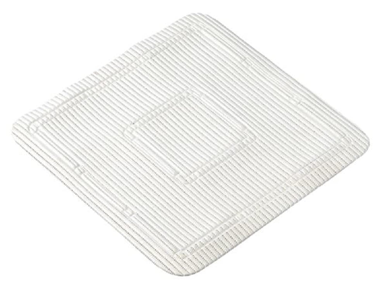 Homecraft Soft-Feel Shower Mat, 55.5 x 55.5 cm, Comfortable, Safety & Security, Helpful for Elderly or Children, White, Large, Square, Non-Slip Mat, Suction Cups, Mum, Dad, Kids, Disabled, Handicapped - NewNest Australia