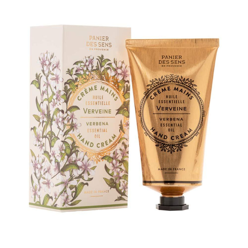 Panier des Sens Verbena Hand Cream - Made in France 96% Natural - 2.6 Floz/75ml - NewNest Australia