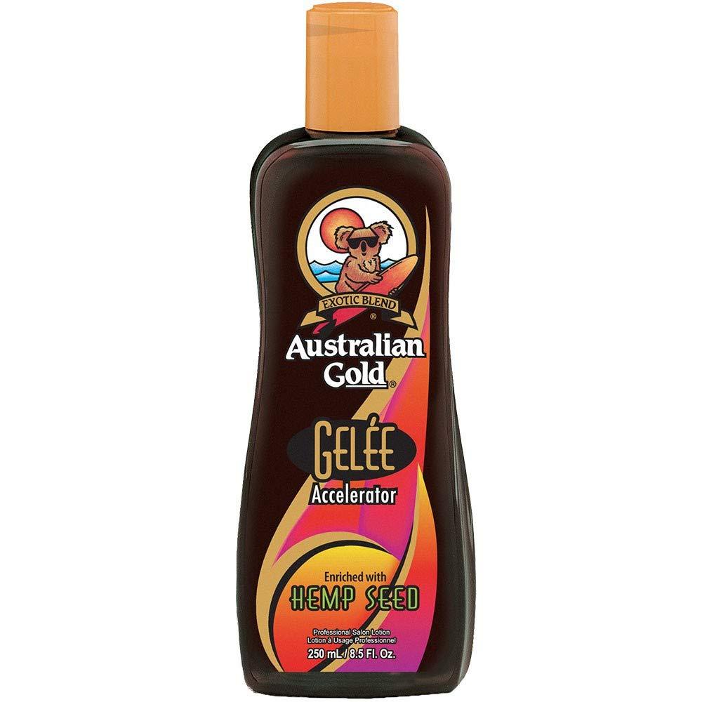 Australian Gold Gelee Dark Tanning Accelerator with Hemp Seed Lotion 250ml - NewNest Australia