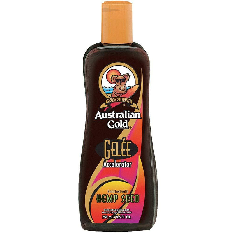 Australian Gold Gelee Dark Tanning Accelerator with Hemp Seed Lotion 250ml - NewNest Australia