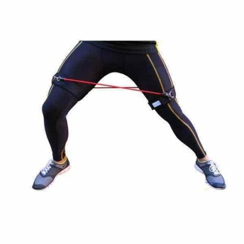 Fitness Health Extreme Training Leg Resistance Bands | Kinetic Band Workout Set | Plyometrics Speed Training Improvement - Thigh Straps for Leg Strength Pilates Yoga Exercise Complete set for Men / Women - NewNest Australia