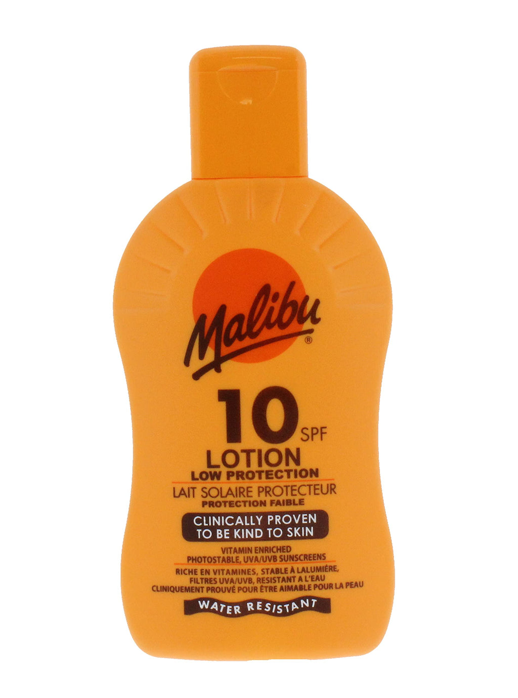 Malibu Low Protection Water Resistant Vitamin Enriched SPF 10 Sun-Screen Lotion, 200ml - NewNest Australia