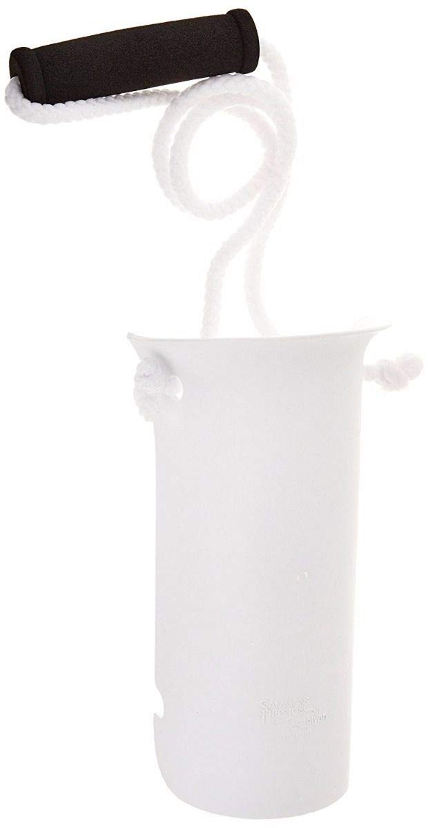 Sammons Preston Sock and Stocking Aid with Built-Up Foam Handles, Easy On Easy Off Aide with 21.5" Rope & Foam Grip, Sock Pull On Assist, Adult Size, Continuous Loop with Notch 8.5 x 24 cm, Rope 54 cm - NewNest Australia