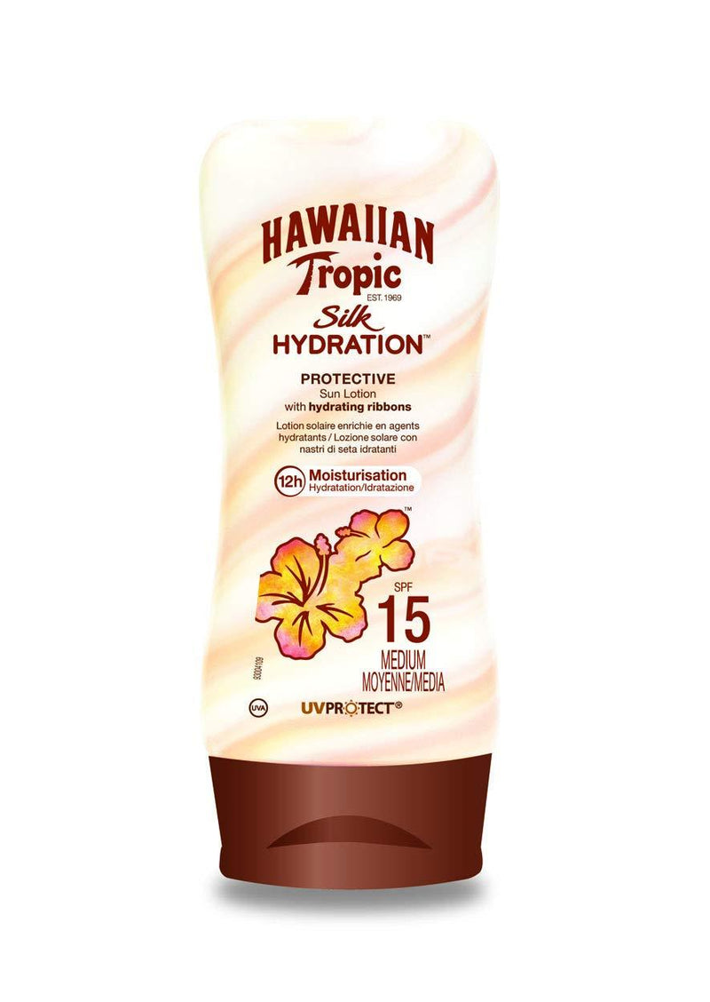 Hawaiian Tropic Silk Hydration Lotion (SPF 15, 180ml) - NewNest Australia