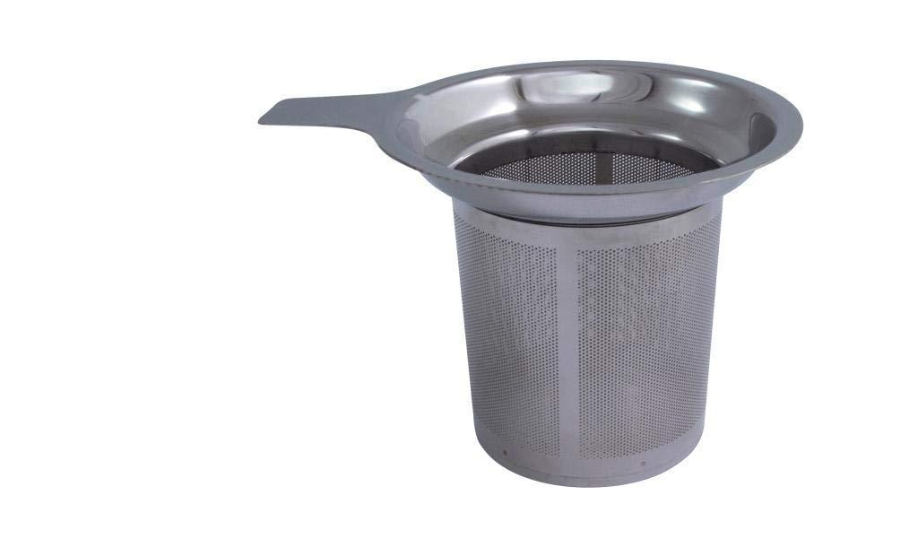 Metaltex Tea Strainer Big, Stainless Steel, Silver, 7.8 x 12 x 16.1 cm A - NewNest Australia