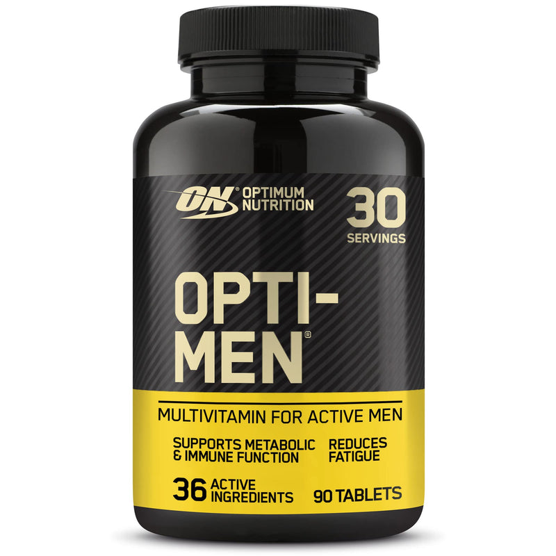 Optimum Nutrition Opti-Men Multivitamin Supplements for Men with Vitamin D, Vitamin C, Vitamin A and Amino Acids, 30 Servings, 90 Capsules 90 Count (Pack of 1) - NewNest Australia