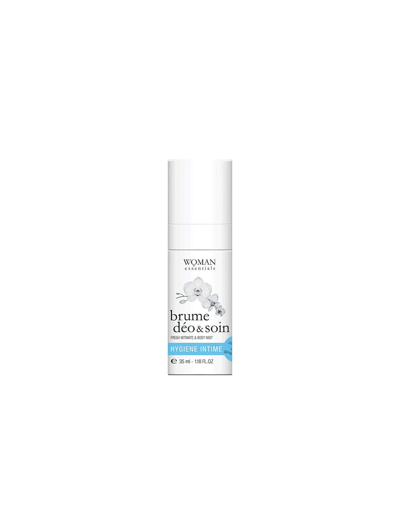 WOMAN ESSENTIALS BRUME DEO&SOIN - 24-hour Deodorizing Care Mist for Body & Intimate Use - Dry, sensitive or shaved skin - 35 ml spray. 99% Natural Ingredients. Made in France. - NewNest Australia