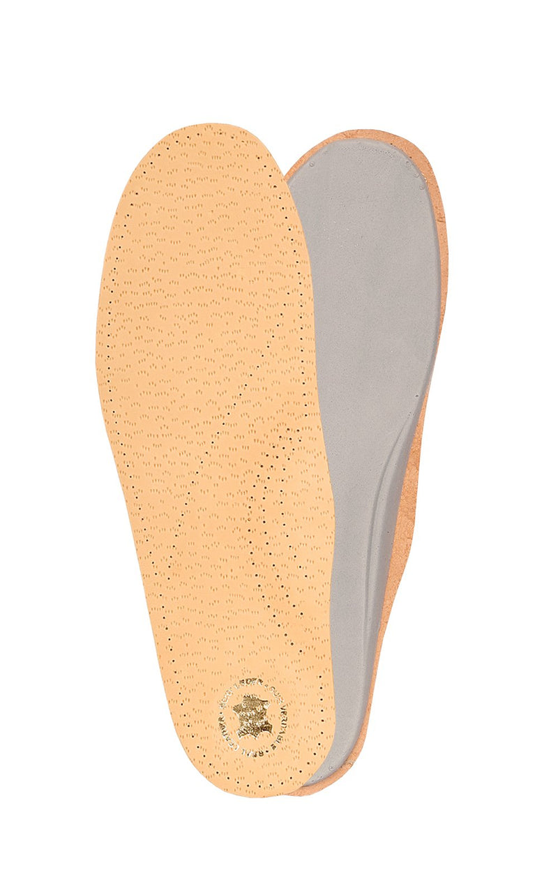 Orthotic Leather Insoles for Fallen Longitudinal Arch, Shoe Inserts for Flat Feet, for Men and Women, Vegetable Tanned Leather, Kaps Anatomi (37-38 EUR / 4-5 UK / Women) 37-38 EUR / 4-5 UK / Women - NewNest Australia