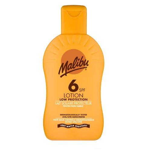 Malibu Protective Sun Lotion with SPF6 200 ml SPF 6 - NewNest Australia