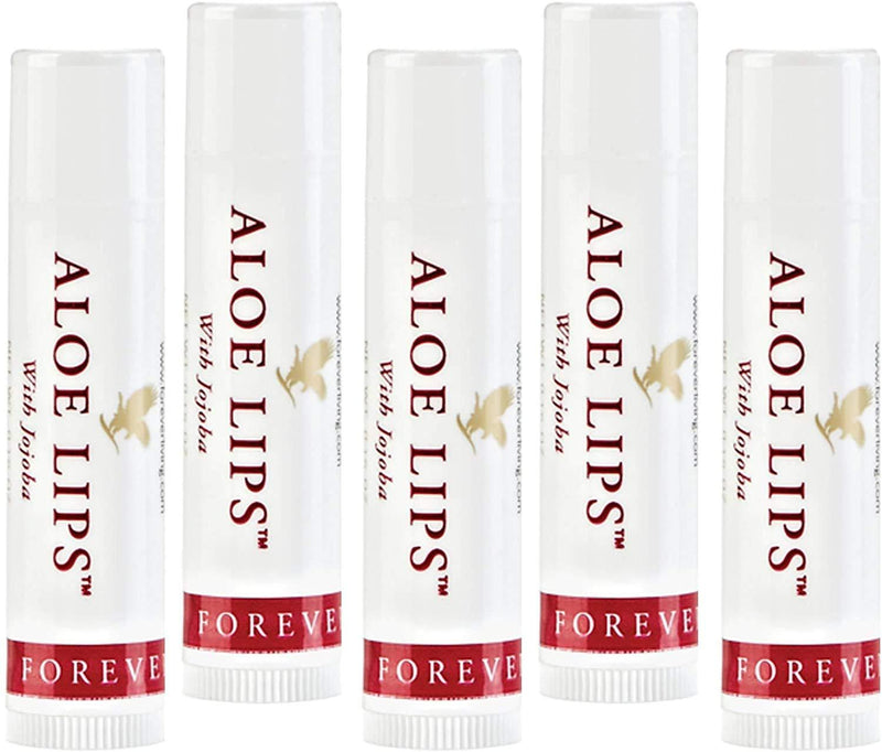 Forever Living Aloe Lips With Jojoba - Lip Balm x5 - NewNest Australia