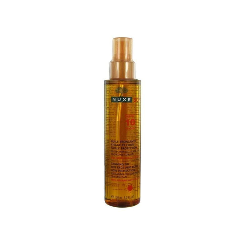 Sun by Nuxe Tanning Oil for Face & Body SPF10 150ml - NewNest Australia