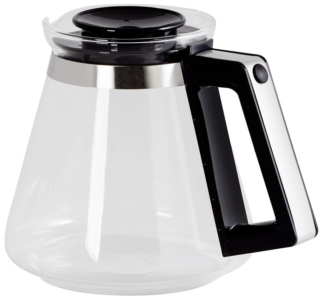 Melitta Replacement Jug Aroma Signature, Capacity 1.25 Litre, For Filter Coffee Makers Aroma Signature DeLuxe Black, Black/Silver Single - NewNest Australia