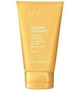 No7 Boots Naturally Sun Kissed Gradual Face Tan SP15 50ml - NewNest Australia