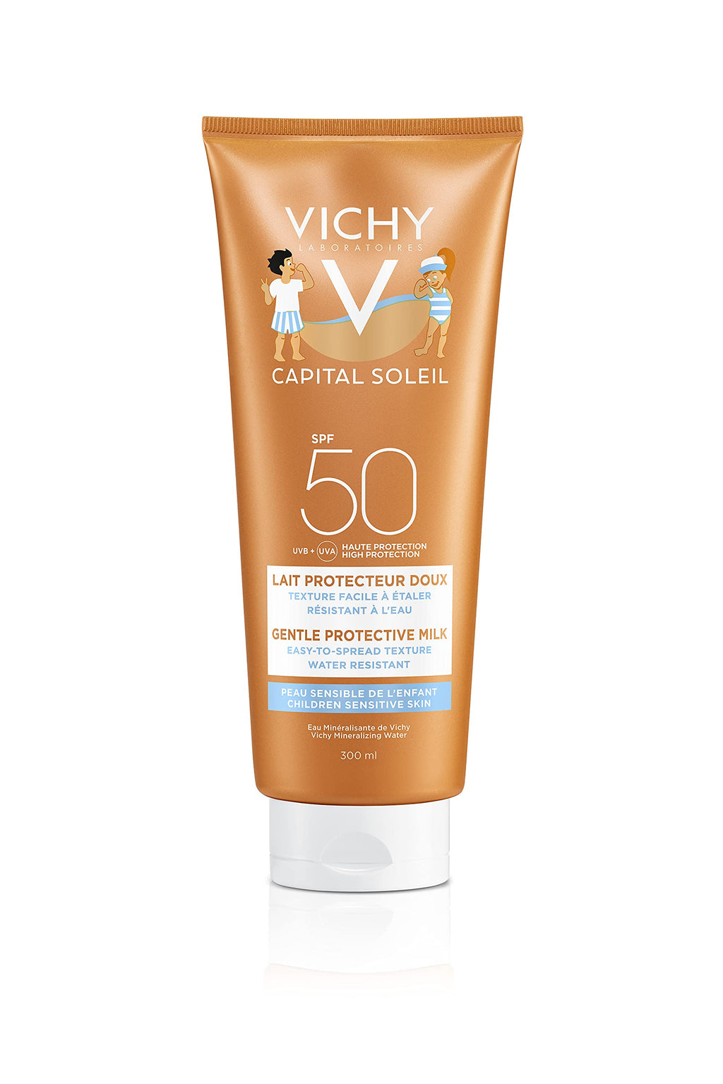 Vichy Capital Sun Milk for Children SPF 50, 300 ml - NewNest Australia