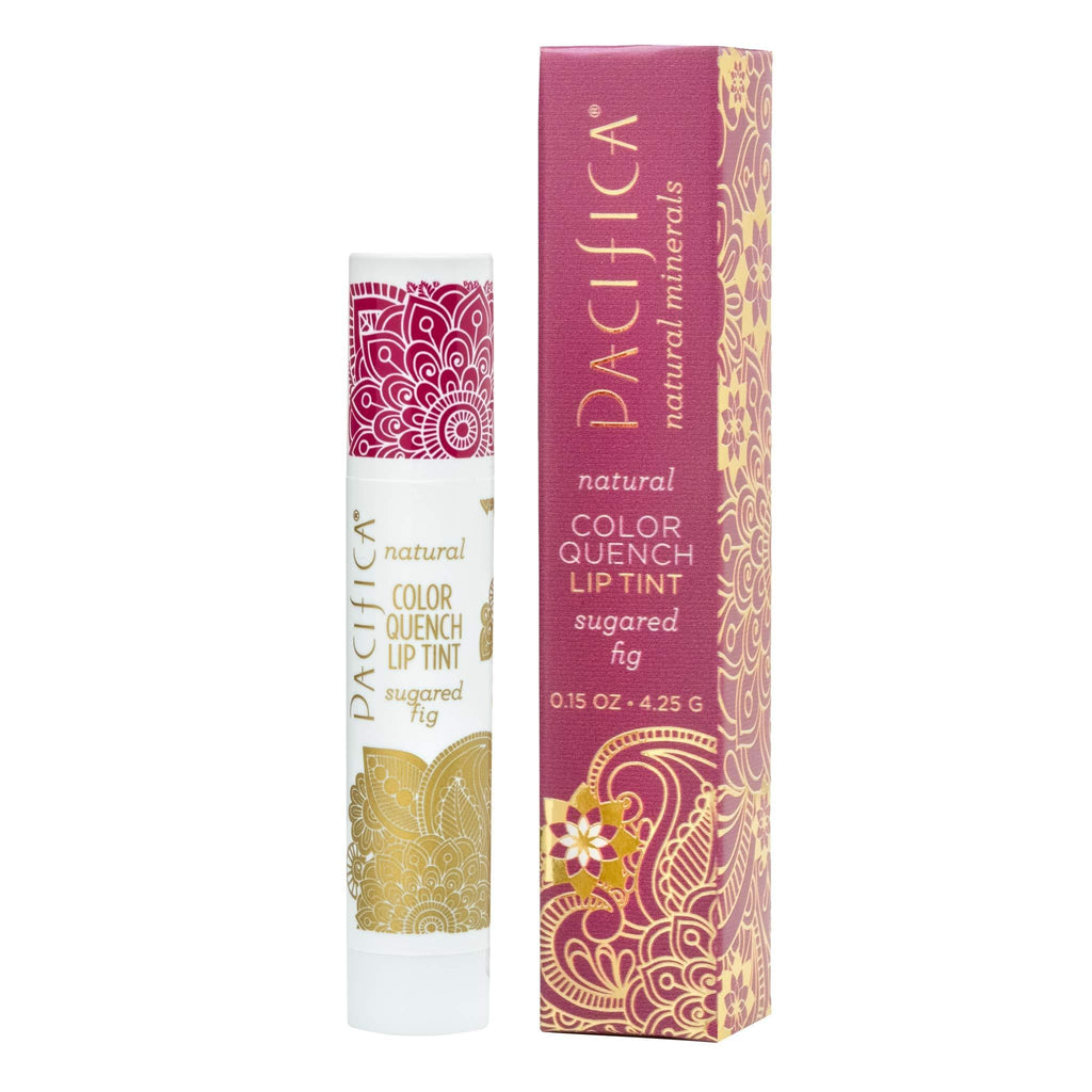 Pacifica Natural Colour Quench Lip Tint, Sugared Fig, 4.25g - NewNest Australia