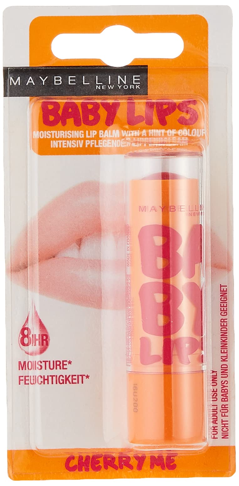 Maybelline Baby Lips Lip Balm, Cherry Me, 24ml - NewNest Australia