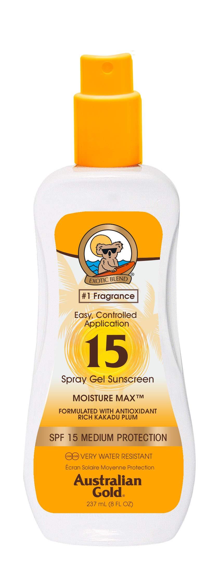 Australian Gold SPF 15 Spray Gel 237 ml 237 ml (Pack of 1) - NewNest Australia