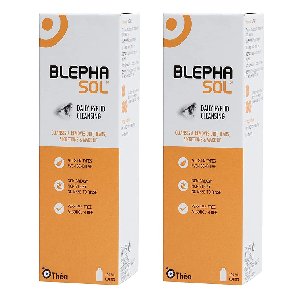 2 x Blephasol 100ml Sensitive Eyelids Eye Lotion - NewNest Australia