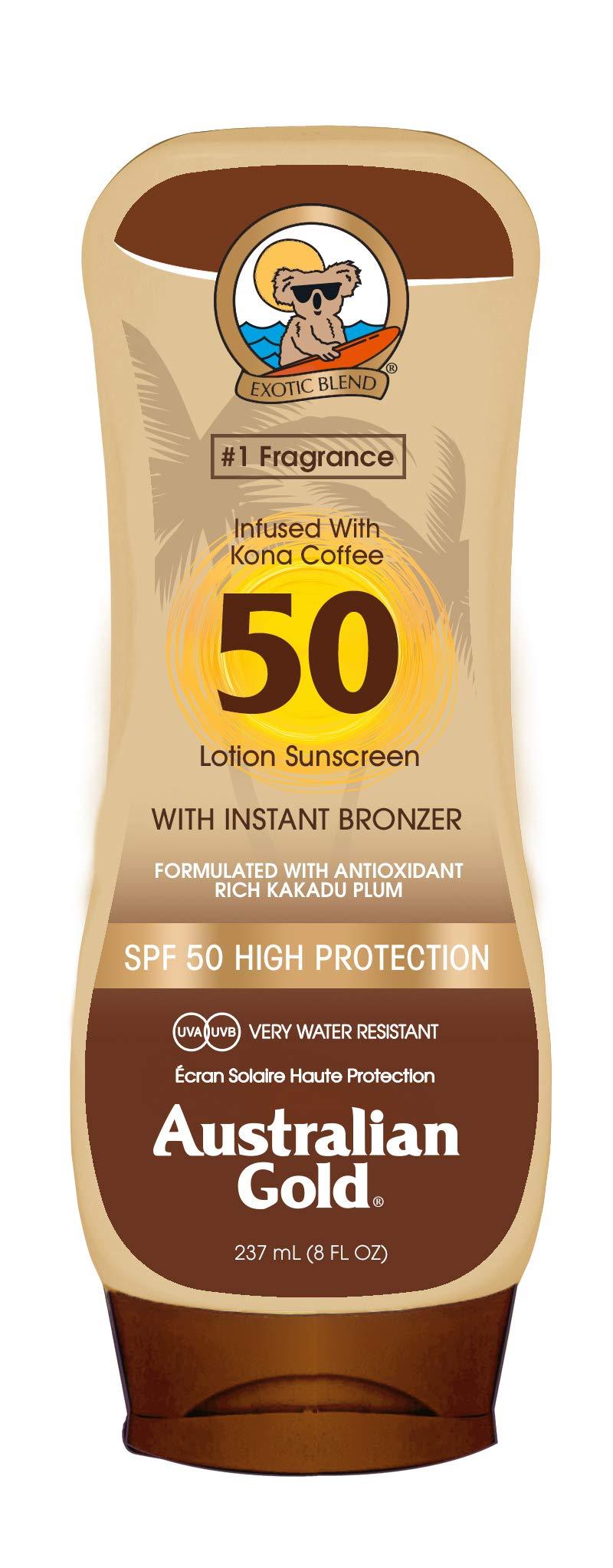 Australian Gold Sun Lotion SPF 50 with instant bronzer 237 ml - NewNest Australia