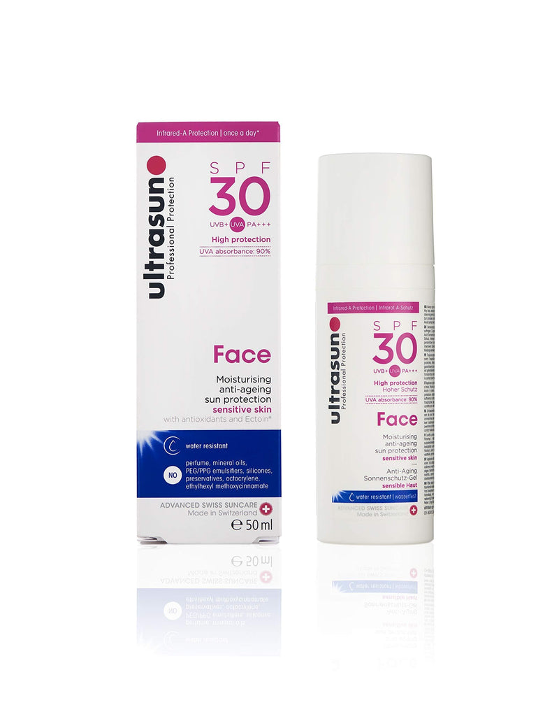 ultrasun Face Anti-Ageing Sun Protection SPF30, 50 ml - NewNest Australia