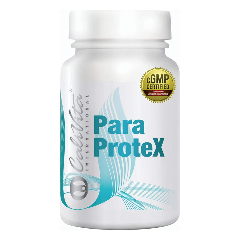 ParaProtex - Colon Cleanse Tablets - Natural Dewormer for Humans - Gut Health Supplement - Garlic Powder, Clove Oil, Grapefruit Seed Extract, Wormwood & More - 100 Tablets - by CaliVita - NewNest Australia