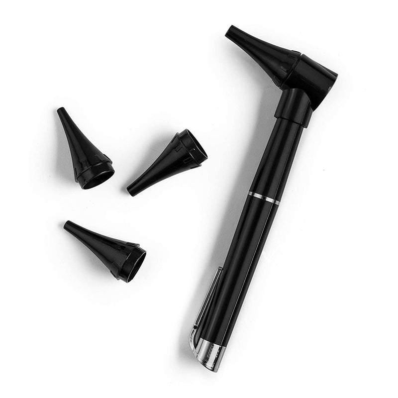 Primacare DL-4112 Mini Diagnostic Otoscope Kit with High Resolution LED Ear Light, Full Spectrum Medical LED Pocket Clip Otoscope for Nurse, Student, Doctors EMT, 3 Sized Speculas - NewNest Australia