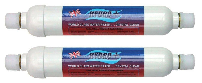 2 x Hydro+ H11MC Water Filter for Coffee, Vending Machines & Water Boilers - Has 3/4" BSP Male Fittings to Connect to Washing Machine Type Hosing- The Perfect Catering Filter - British Made - NewNest Australia