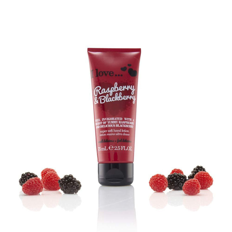 I Love. Raspberry & Blackberry Super Soft Hand Lotion 75ml - NewNest Australia