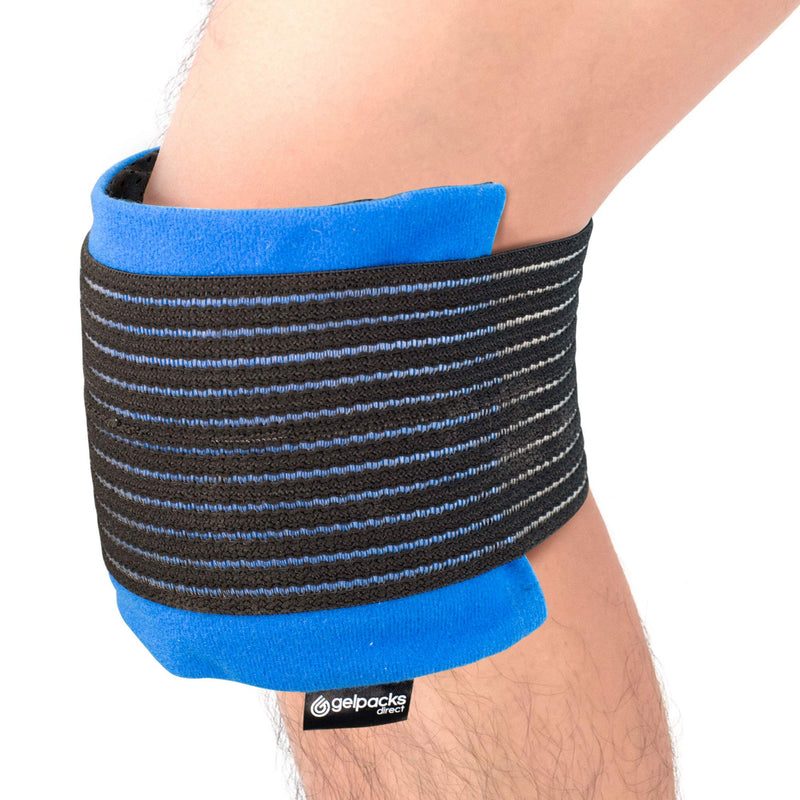 Knee Pain Relief Gel Pack - Hot Cold Ice Packs for Sports Injuries, Reusable Heat Pads (3in1 Compress Wrap fits Ankle, Foot, Elbow) First aid for Reduce Swelling, Replacement Surgery - Gelpacks Direct - NewNest Australia