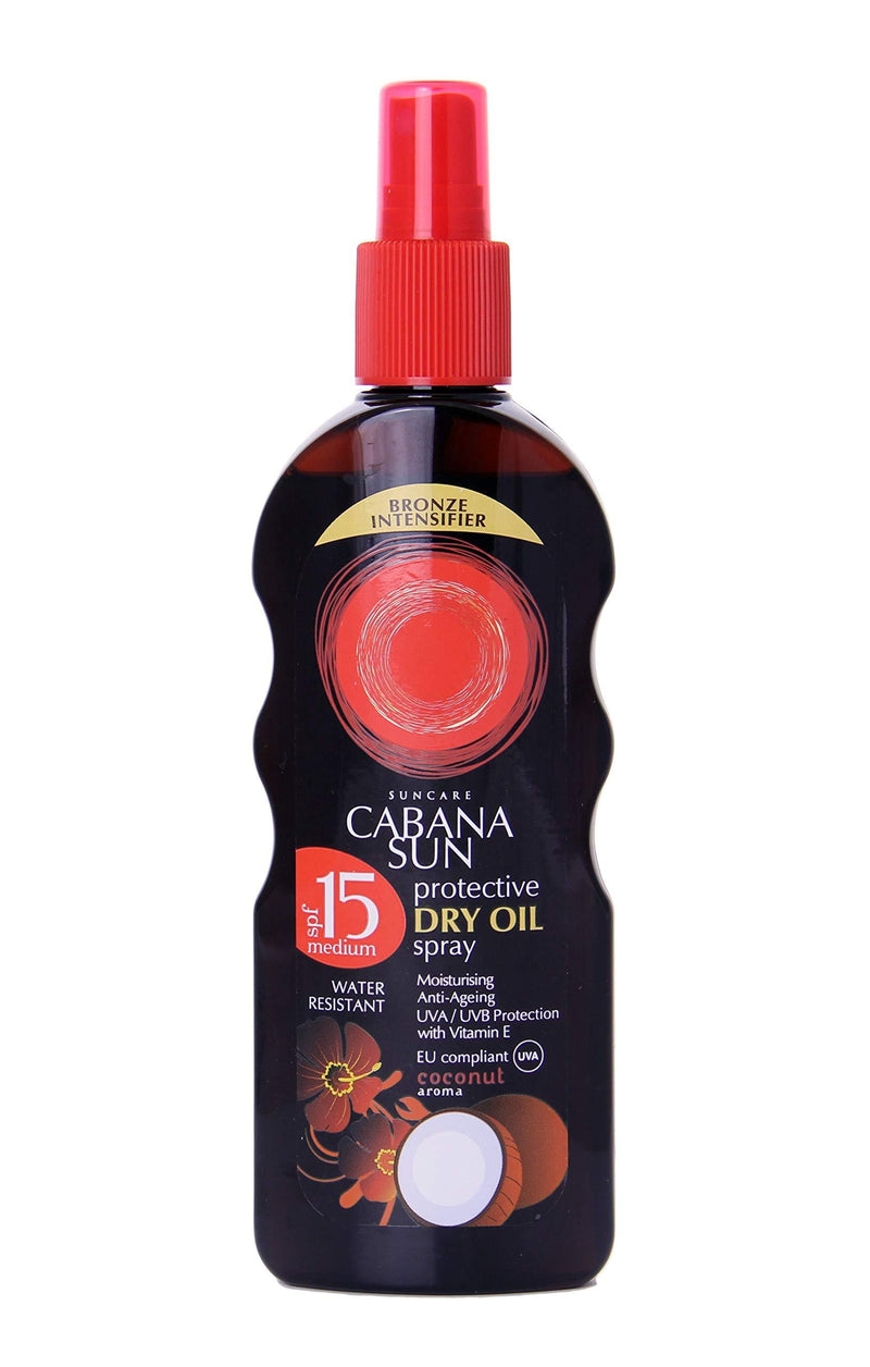 Cabana Sun CABANA Deep Tanning Dry Oil Spray SPF15 - 200 ml - NewNest Australia