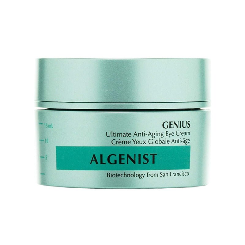 Algenist GENIUS Ultimate Anti-Aging Eye Cream - Vegan Firming & Smoothing Under Eye Cream with Microalgae Oil & Collagen - Non-Comedogenic & Hypoallergenic Skincare (15ml / 0.5oz) - NewNest Australia