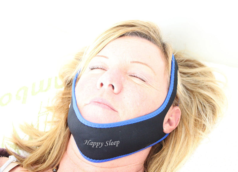 Stop Snoring Chin Strap - Anti Snore Solution for Good Mornings - Works Better Than Mouthpiece, Mouth Guards, Pillow, and other Devices - All Natural Remedy for Snorers - Reduce Snores and Improve Sleep Immediately - 100% Money Back Guarantee - NewNest Australia