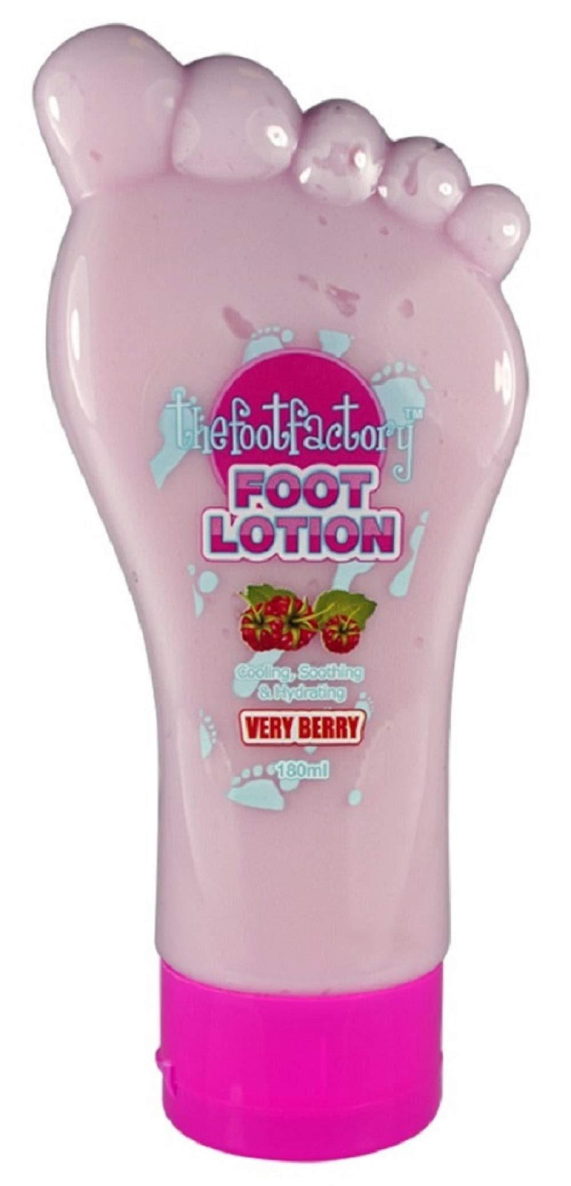 The Foot Factory Very Berry Foot Lotion 180 ml - NewNest Australia