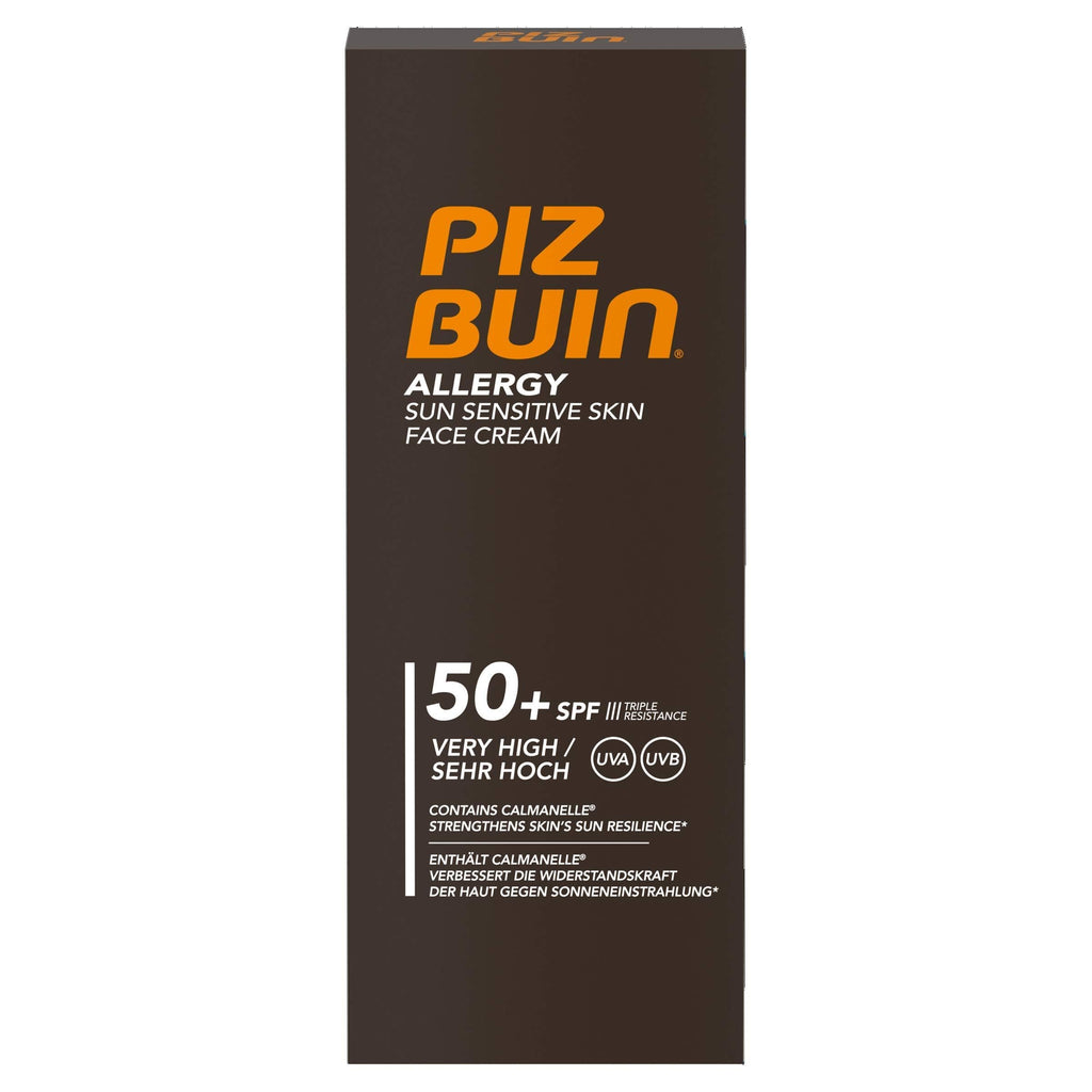 Piz Buin Allergy Sun Sensitive Skin Face Cream SPF50+, 50ml color_308 - NewNest Australia