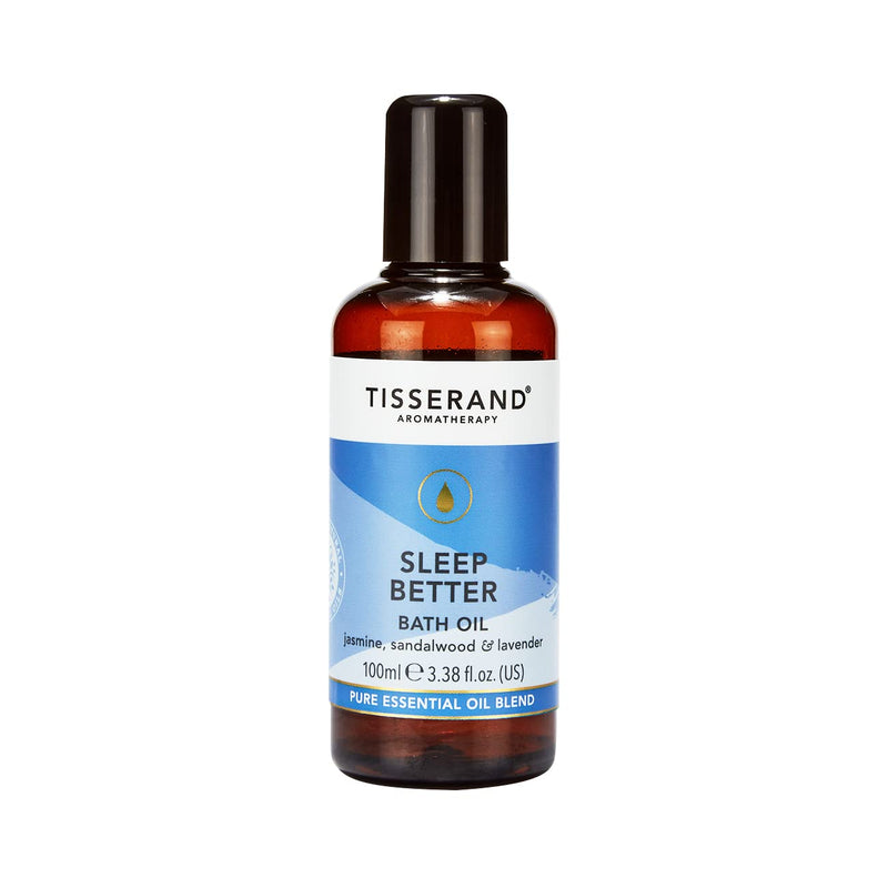 Tisserand Aromatherapy | Sleep Better | Lavender Bath Oil for a Blissful Night’s Sleep Blended with Jasmine & Sandalwood | 100% Pure Essential Oil Blend | 100ml 100 ml (Pack of 1) - NewNest Australia