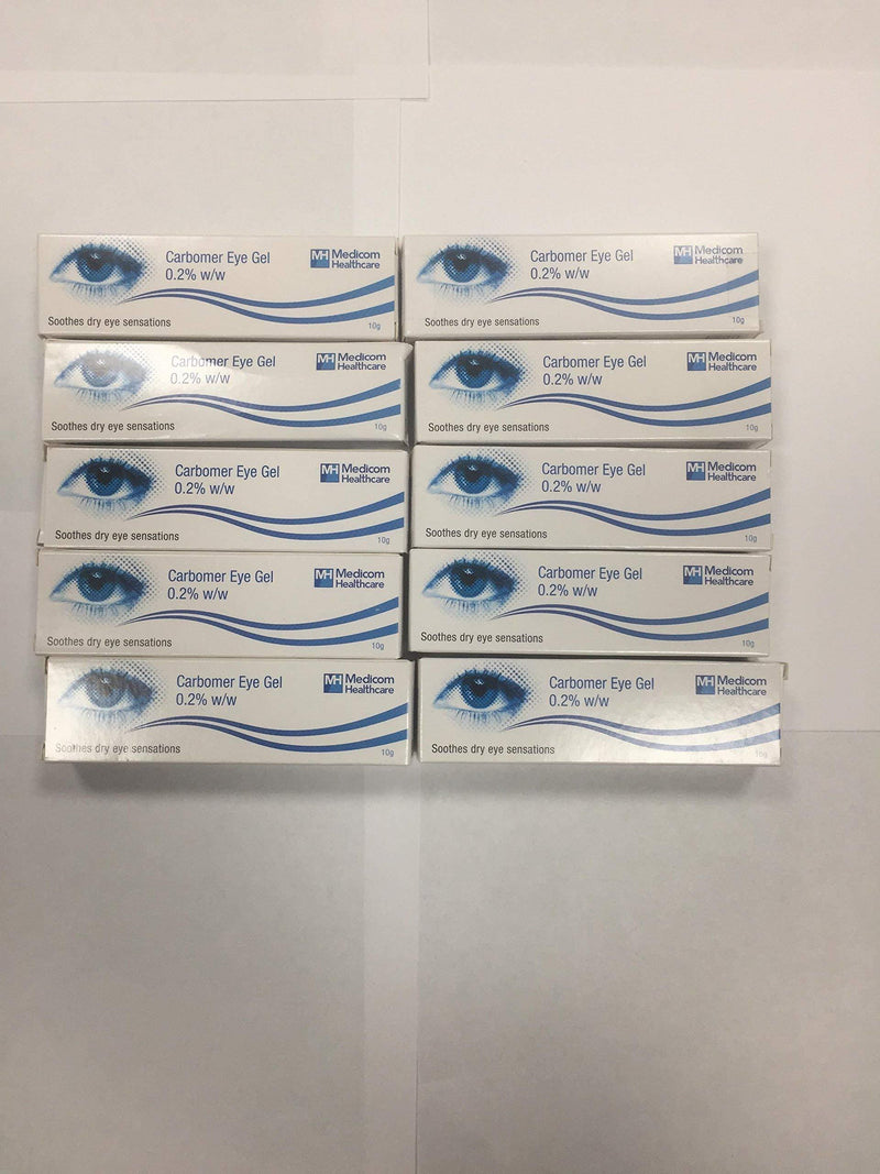 Carbomer Eye Gel 10g x10 tubes (Medicom Healthcare) | NewNest Australia