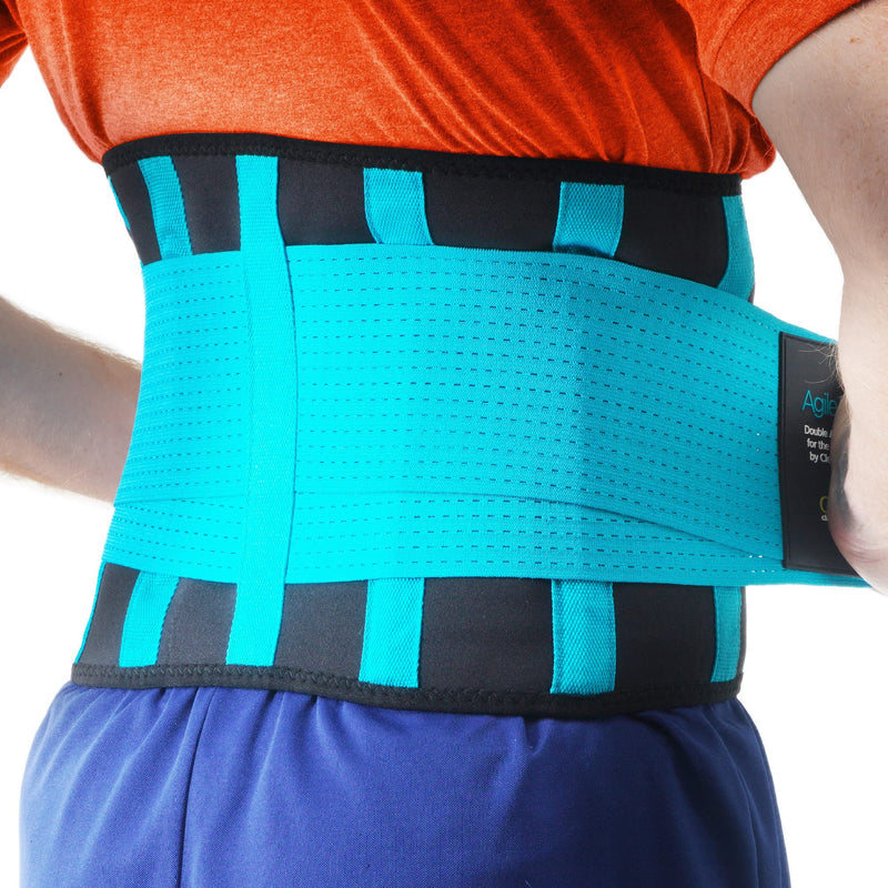 Clever Yellow Back Support Belt for Men and Women - Therapeutic Lower Back Support - The Only Certified Medical-Grade Lumbar Back Support for Back Pain Relief and Injury Prevention - Medium M (Pack of 1) - NewNest Australia