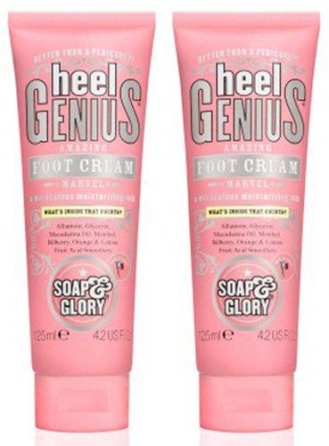 Soap And Glory Heel Genius Amazing Foot Cream Miraculous Moisturising Mix 125ml (Pack Qty 2) - NewNest Australia