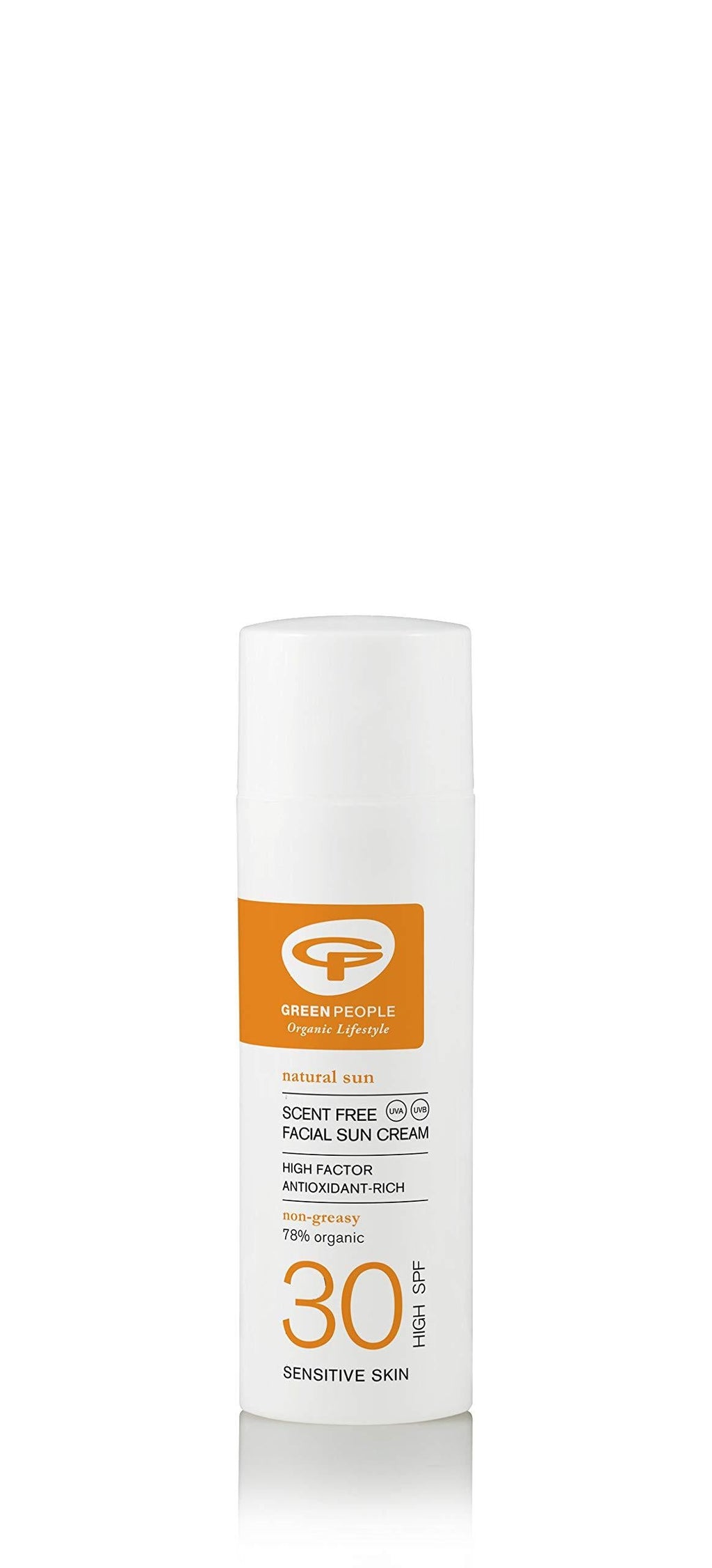 Green People Scent Free Facial SPF30 Sun, Cream, Unscented, 50 Millilitre 50 ml (Pack of 1) - NewNest Australia