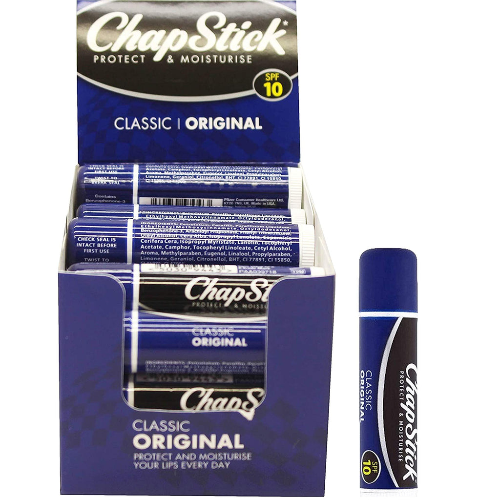 Chapstick Original Lipbalm SPF10 24 Pack - NewNest Australia