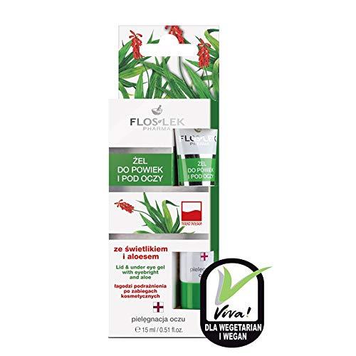 FLOS LEK Lid & Under Eye Gel with Eyebright and Aloe 15ml - NewNest Australia