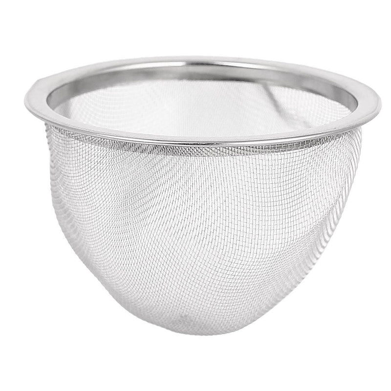 sourcing map Metal Household Mesh Net Tea Leaves Strainer Spice Infuser Stainless Steel Mesh, Fine Threaded Connection Teapot Filter 70mm Dia - NewNest Australia