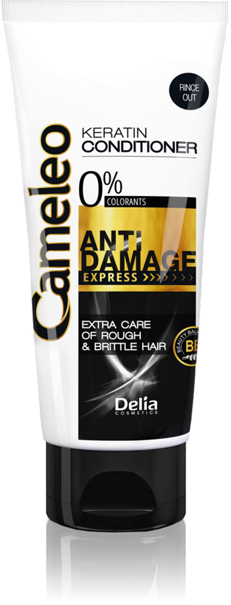 Cameleo - Keratin Conditioner - Repair Treatment with Keratin & Argan Oil for Damaged, Dry Brittle Hair - Thermo Protect - Salt & Paraben Free - 200ml - NewNest Australia